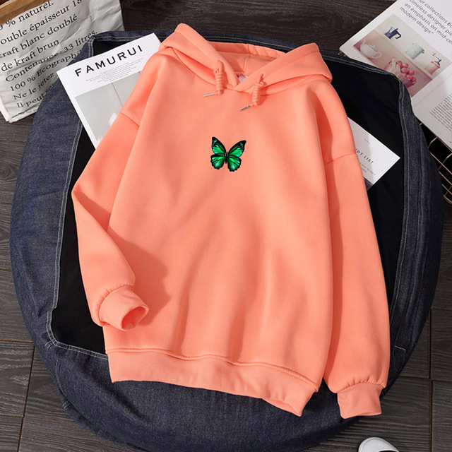 Title 4, Butterfly print hoodie