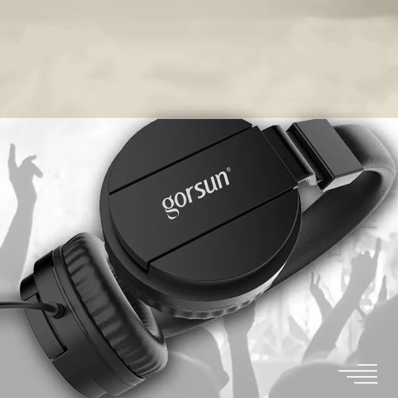 GOTHAM 778 Mobile Phone Music Earbuds Head-mounted Wired Laptop
