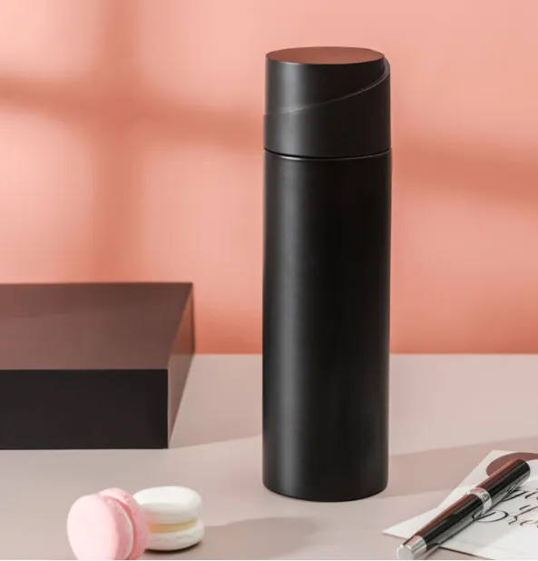Intelligent Temperature Display UV Sterilizing Water Cup - Black