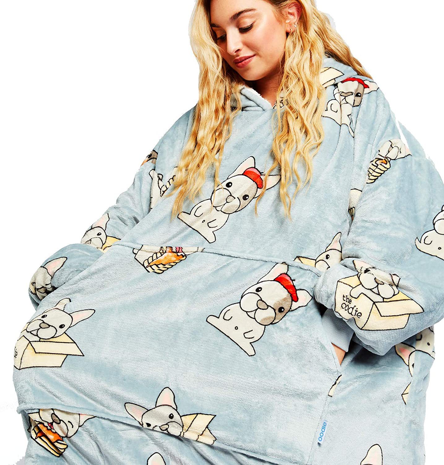 Title 7, Warm Pajama Sweater TV Slacker Hooded Blanket