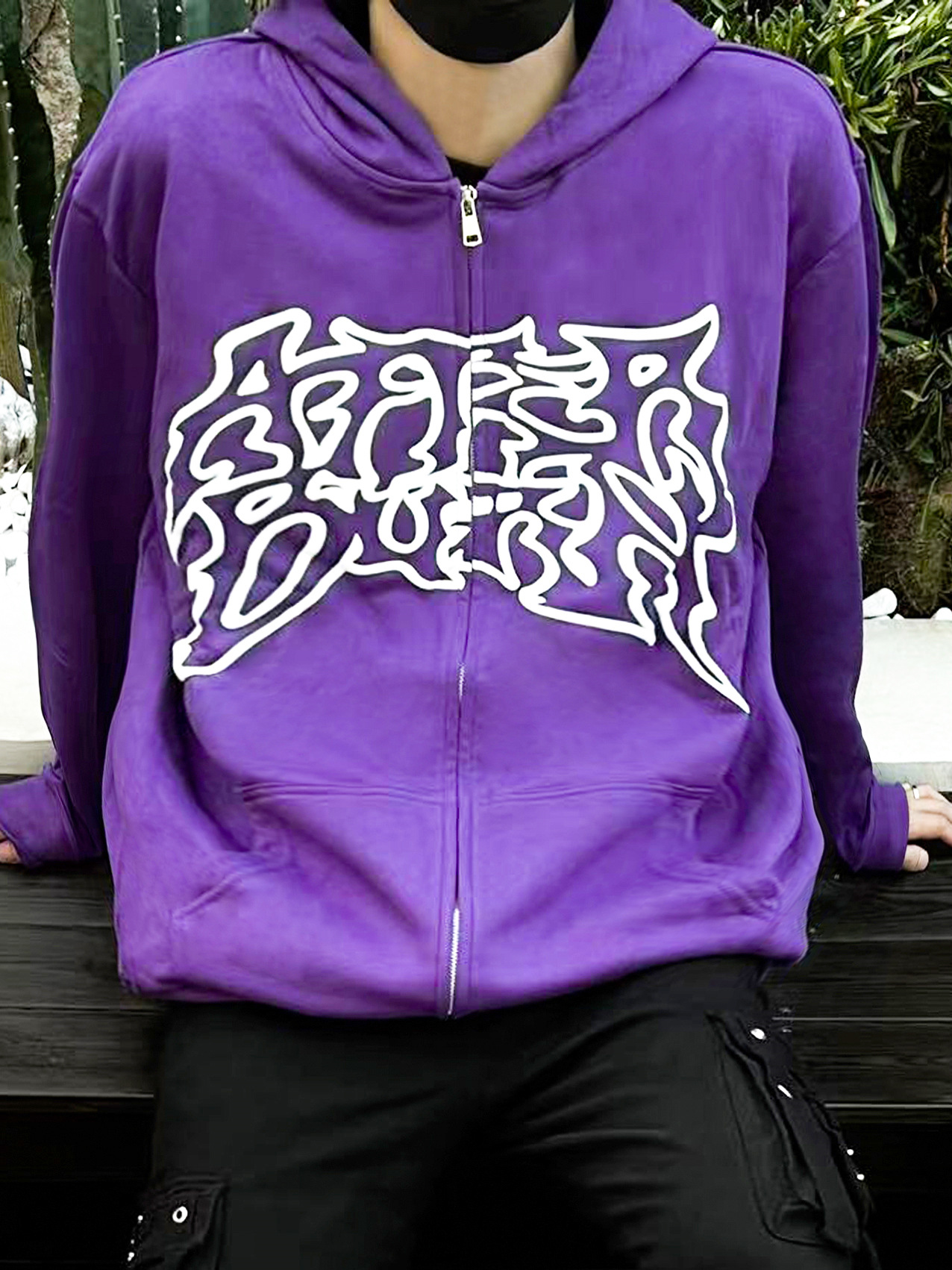 Men's Fashion Cardigan Hoodie Hip-hop Sweater