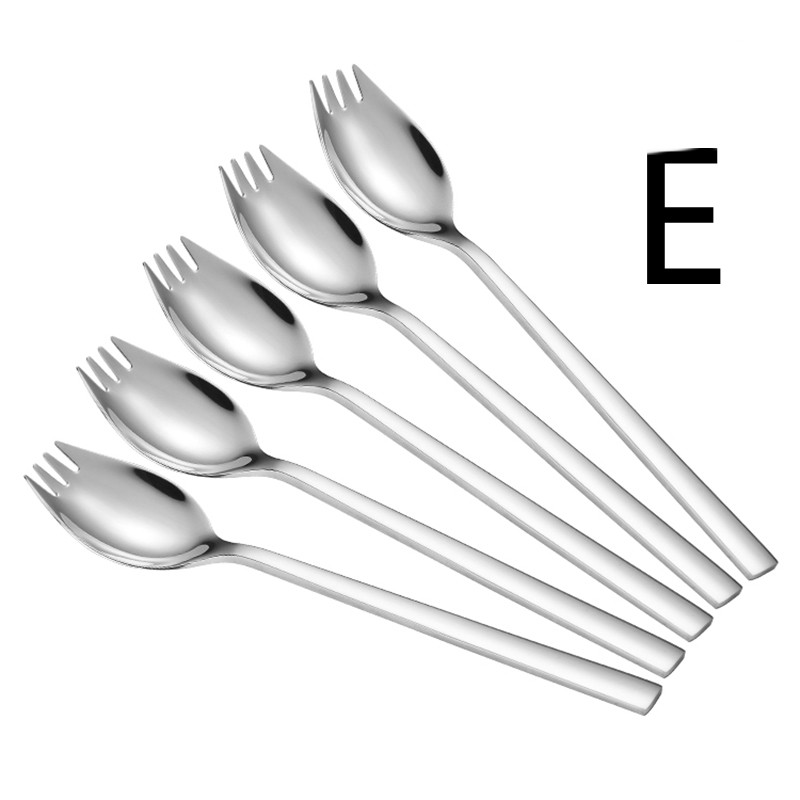 Title 12, Stainless Steel Western Food Dual-purpose Fork ...