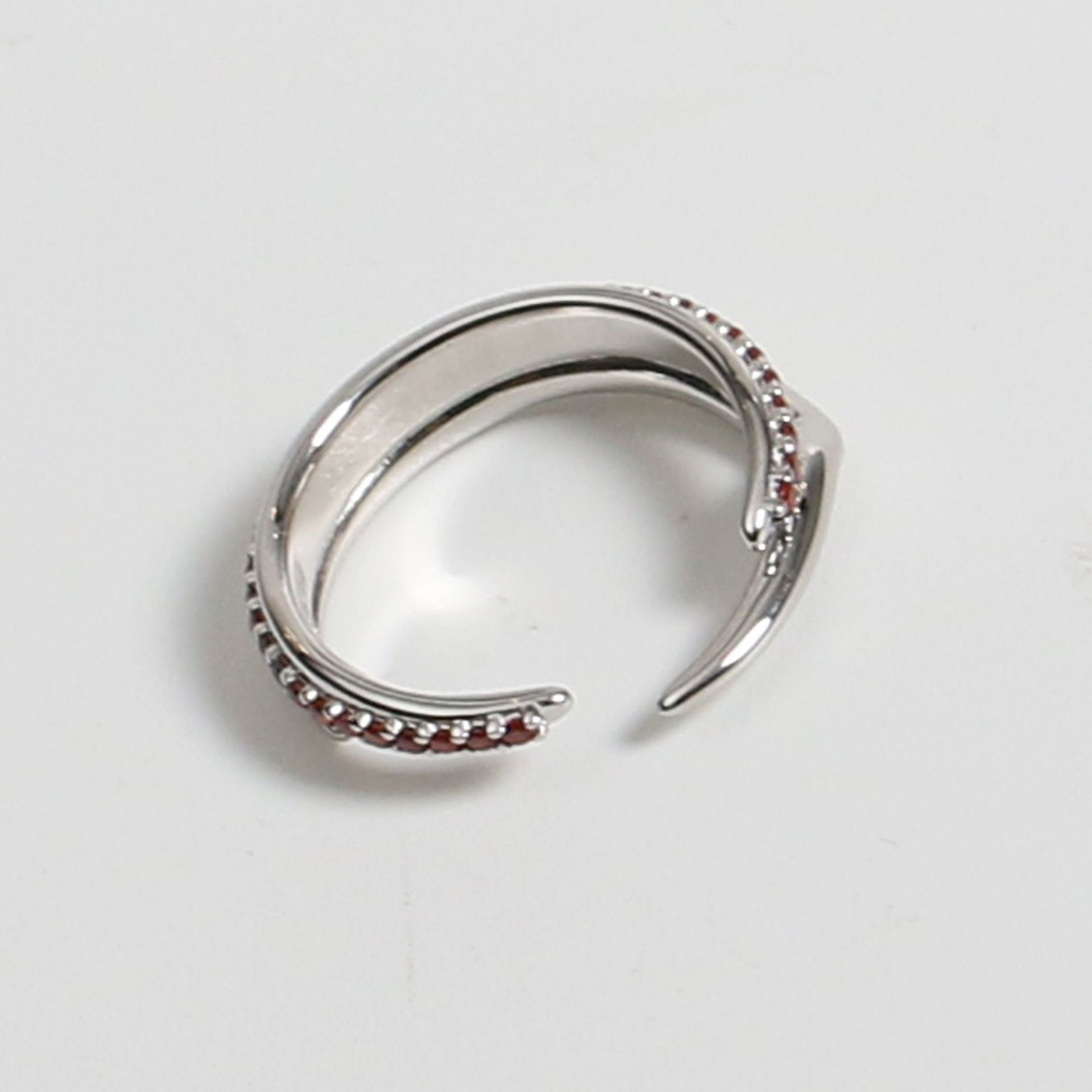 Trendy Peach Blossom Fine Ring Fashion Personality Female Red Jewelry Bracelet