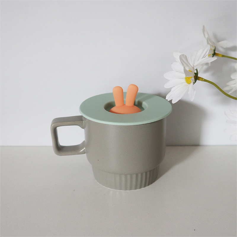 Title 9, Ceramic mug with cover household coffee cup