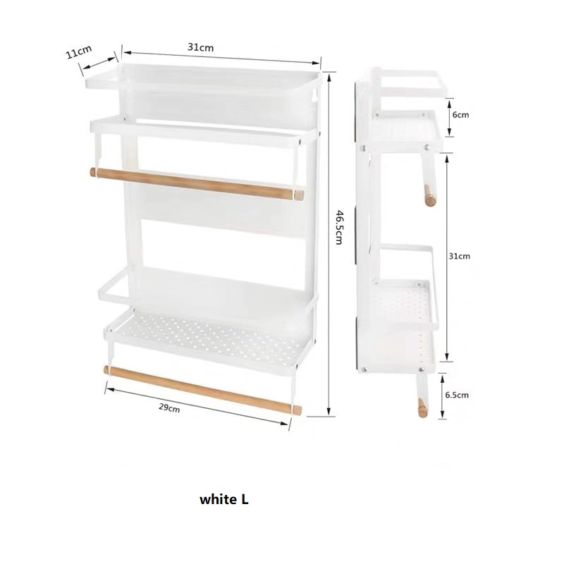 Title 2, Foldable kitchen magnetic iron art rack