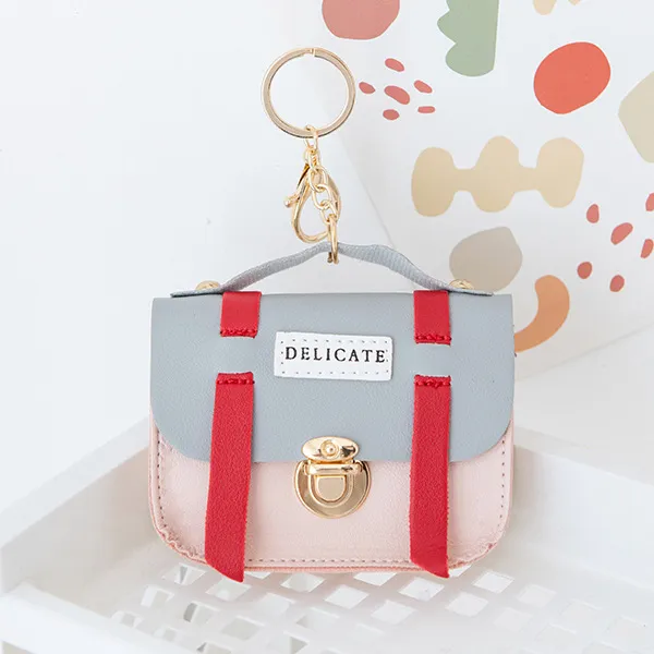 Cute Women's Creative Mini Coin Purse With Cover Red - Shop at LoveMi