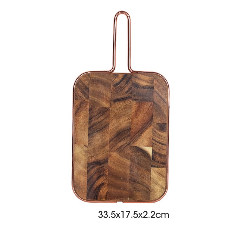 Title 6, Solid wood steak cutting fruit bread tray cutti...