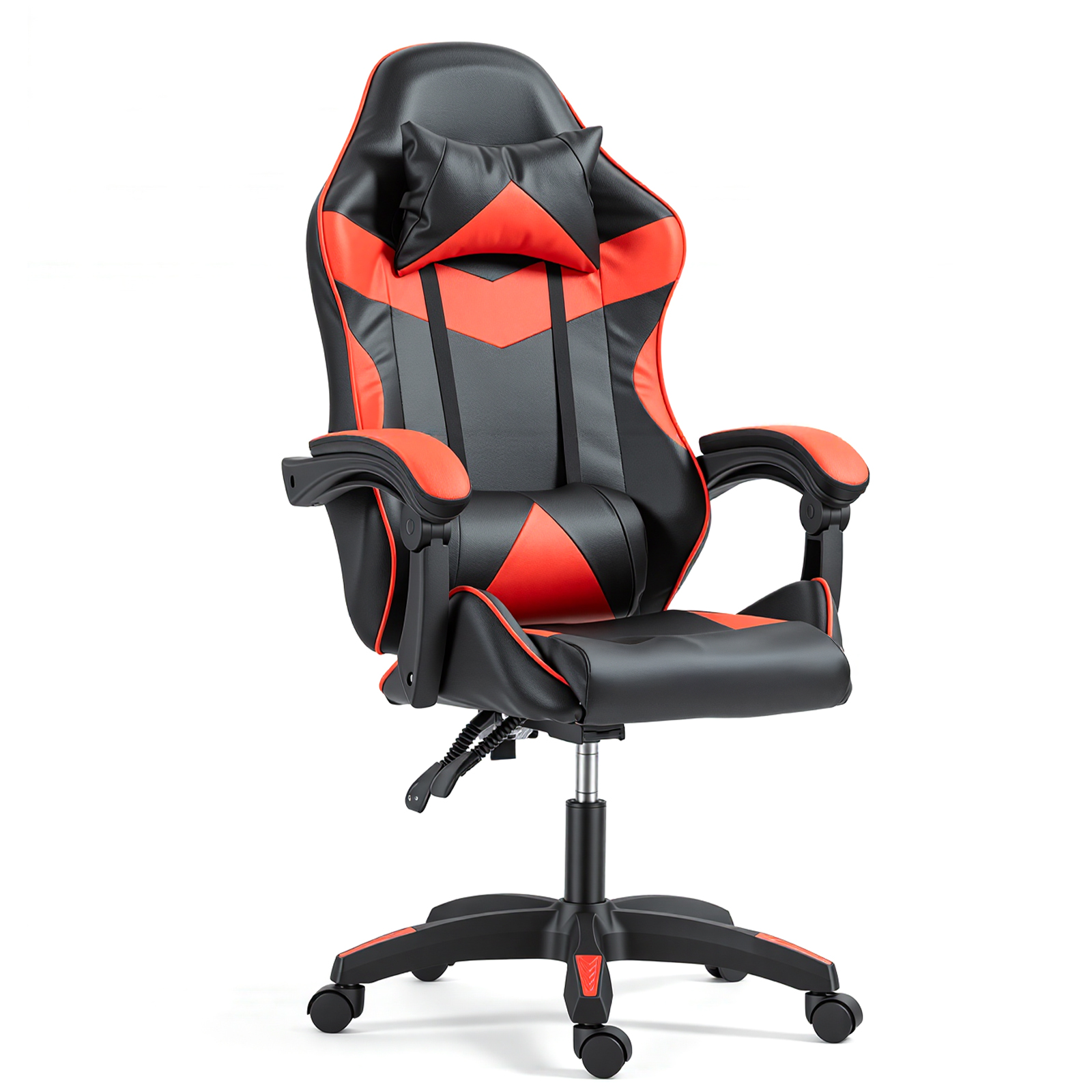 Gaming Reclining Swivel Chair For Adults,Ergonomic Racing PC With Lumbar Support — image 2
