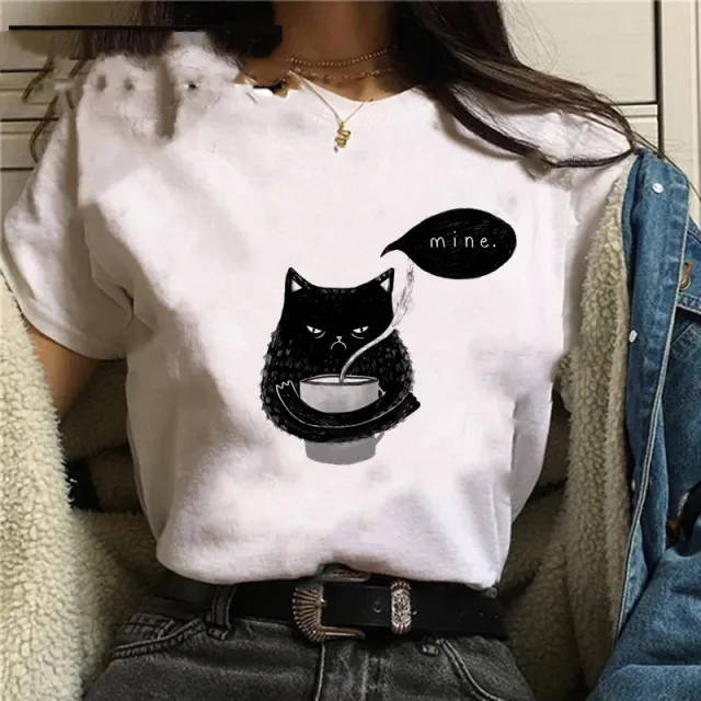 Personalized Cartoon Christmas Bee Print Regular Short Sleeve C4 - Shop at LoveMi