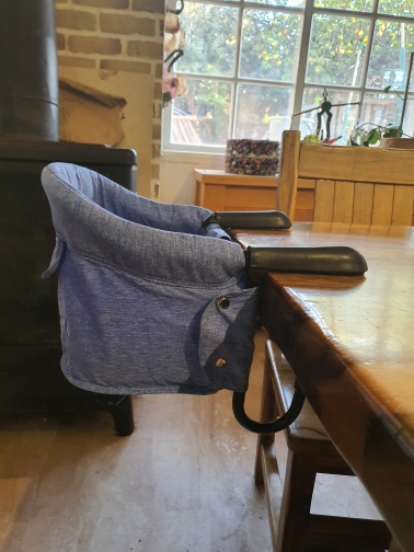 Silla alta portátil para niños, funda para silla alta para comedor, cinturón de seguridad de asiento, accesorio para el cuidado del bebé