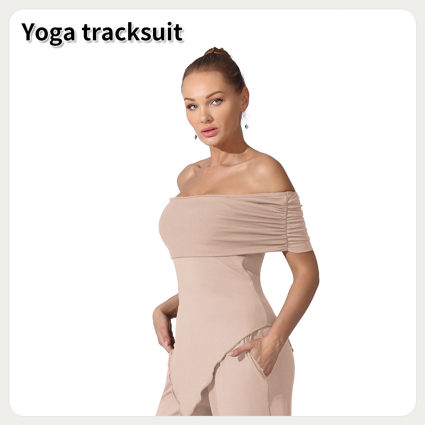 Off Shoulder Women's Jumpsuit. Product information: Pattern: solid color Color: gray, coffee, light khaki Pants length: trousers Size: S,M,L,XL,XXL Applicable Gender: Female Sleeve length: sleeveless Size: Note: 1. Asian sizes are 1 to 2 sizes smaller tha