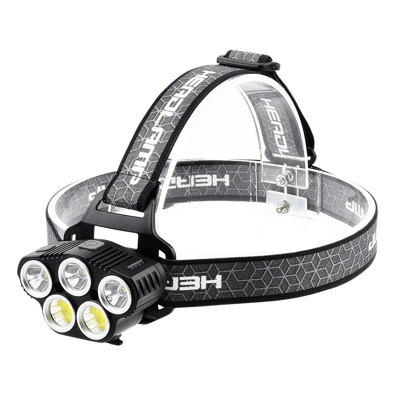USB Charging Built-in Smart Sensor Head-mounted Outdoor Fishing Headlight - Image 11