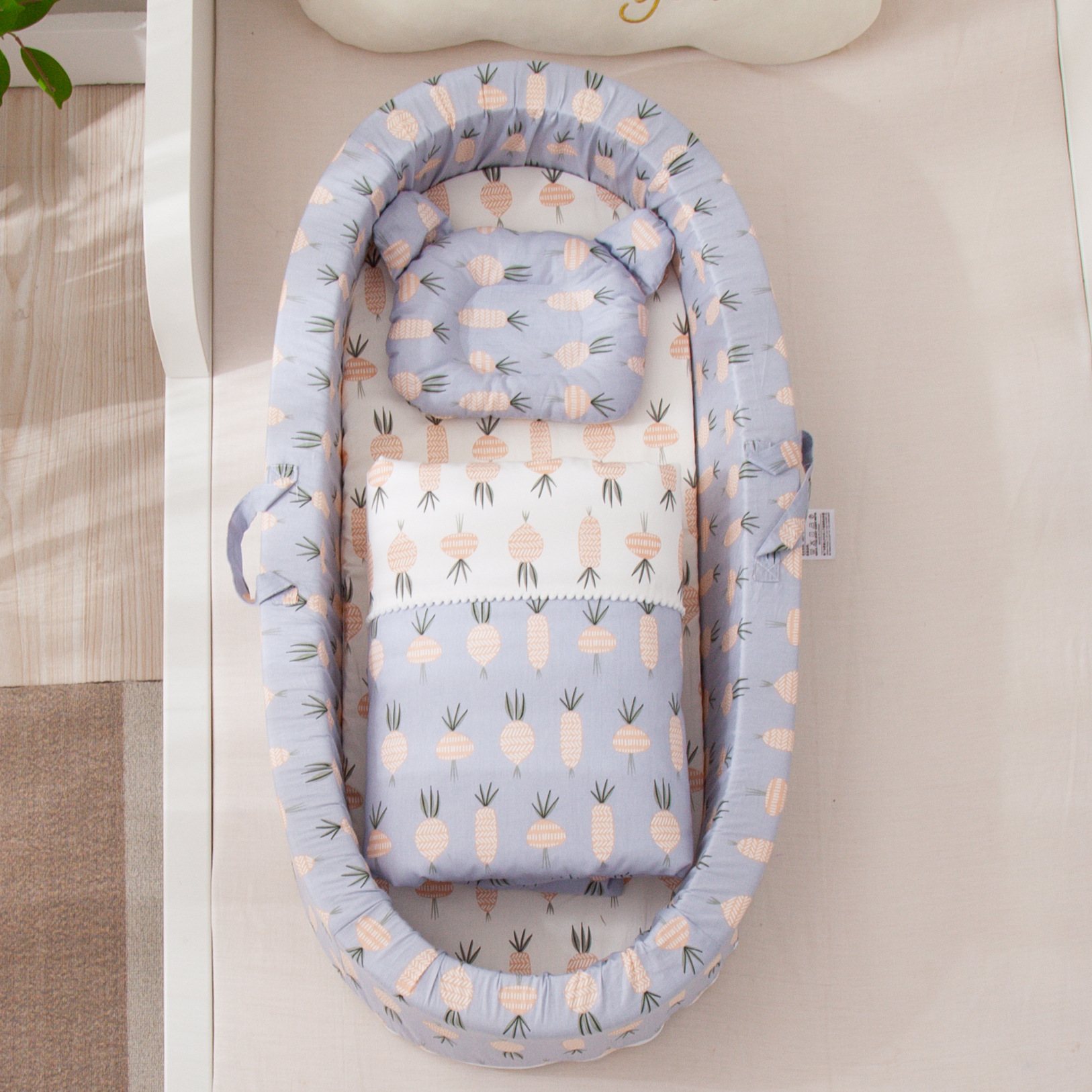 Septal Pad Crib Middle Bed Removable Circumference Anti-pressure High Edge - 13