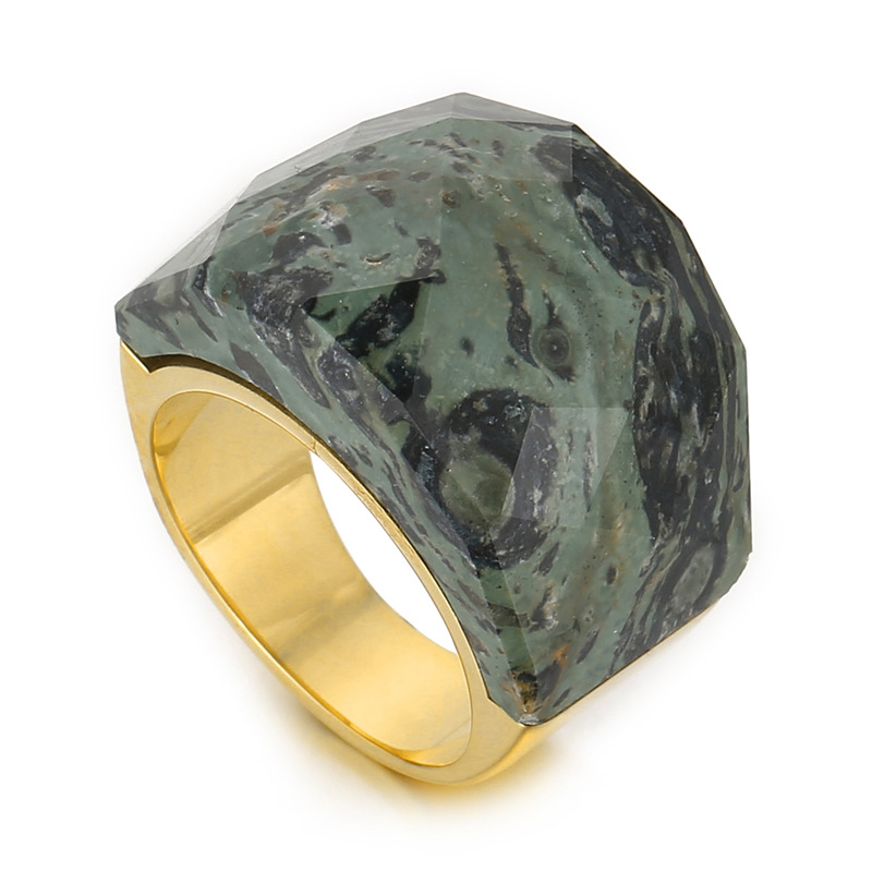 Women's Fashion Natural Stone Ring — foto 13