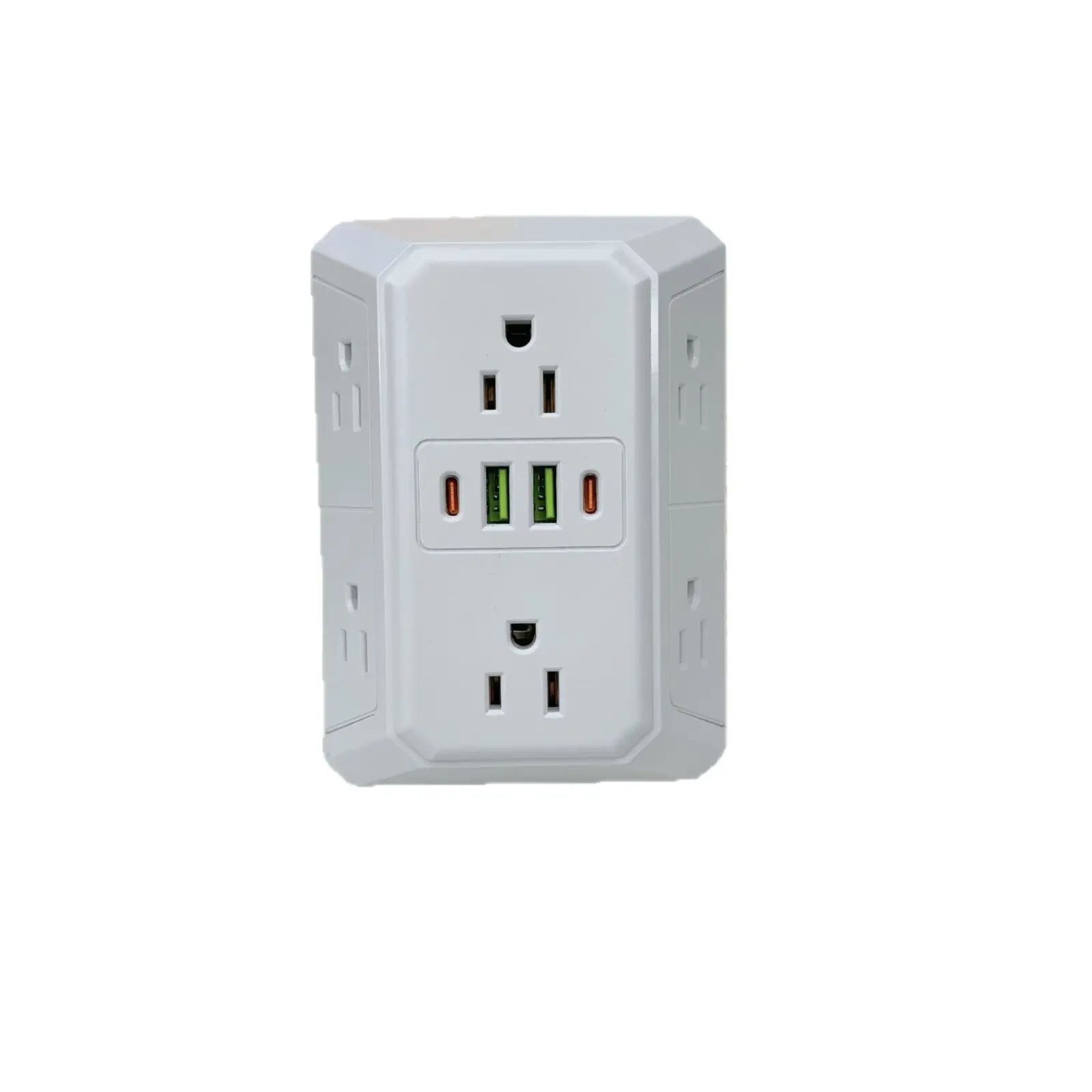 US-spec Expansion Socket, 6-position Multi-functional Wall Socket