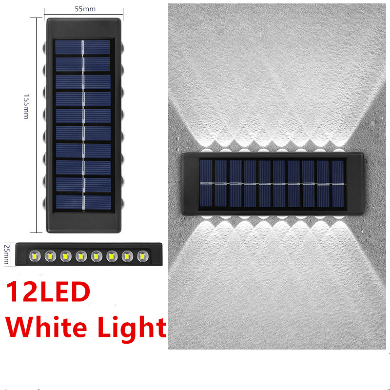 12LED white White