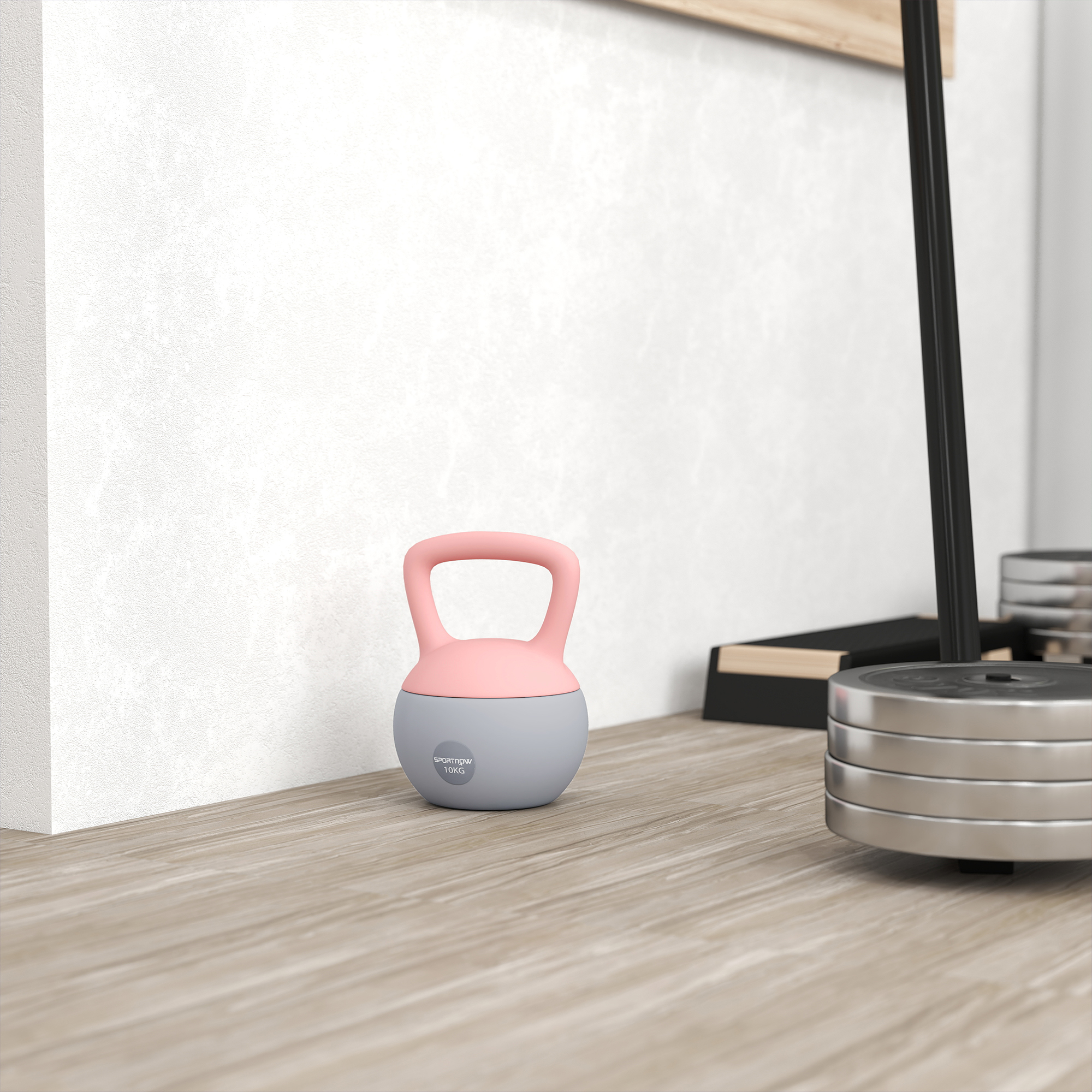 10Kg Soft Kettlebell With Anti Slip Handle, Suitable For Home Gym
