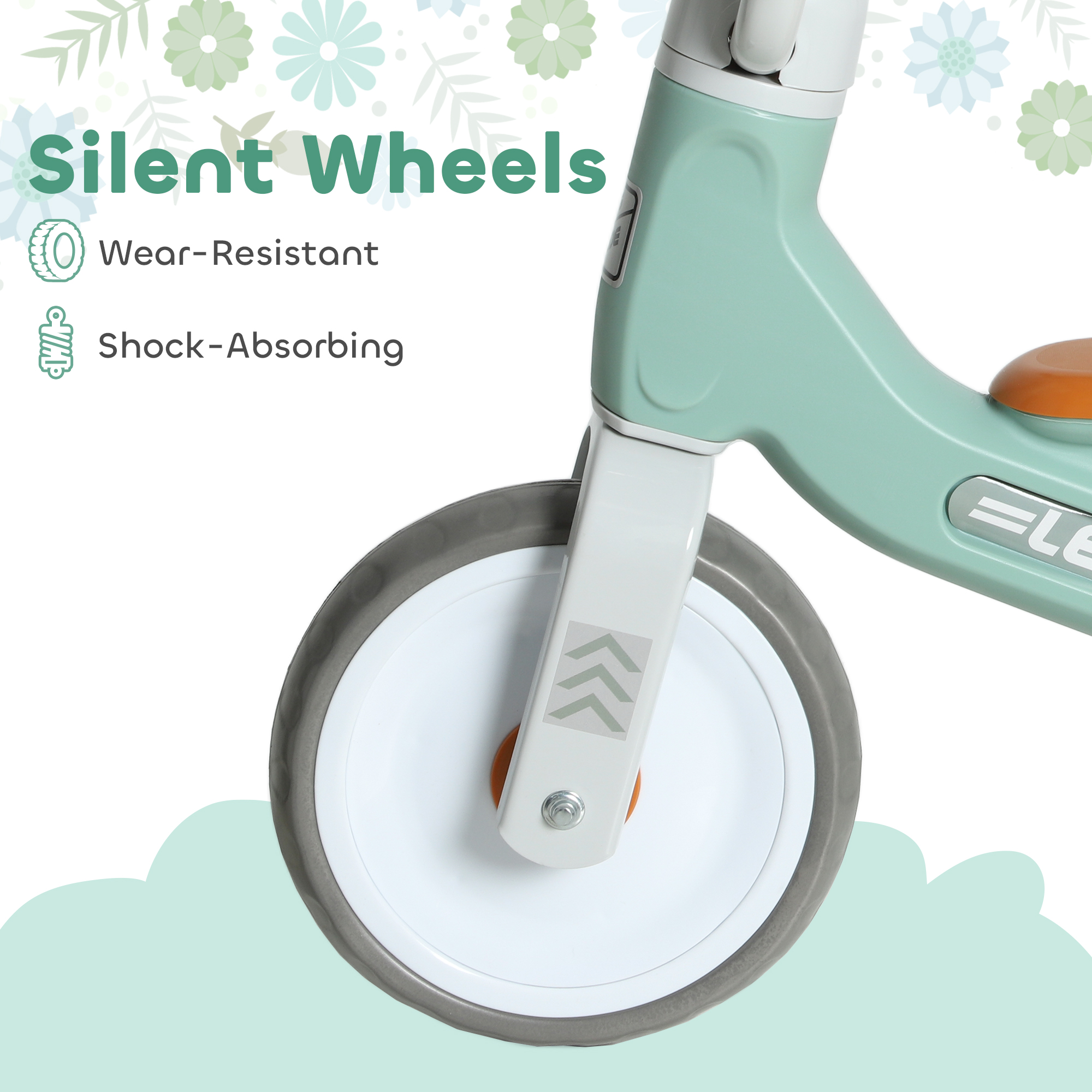 Pedeless Toddler Balance Bike, 3 Silent Wheels, Suitable For Boys And Girls — image 6