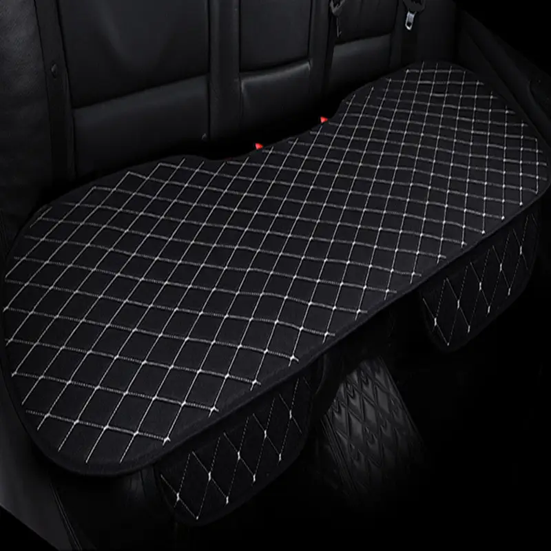Four Seasons Universal Breathable Silicone Non-slip Linen Car Cushion