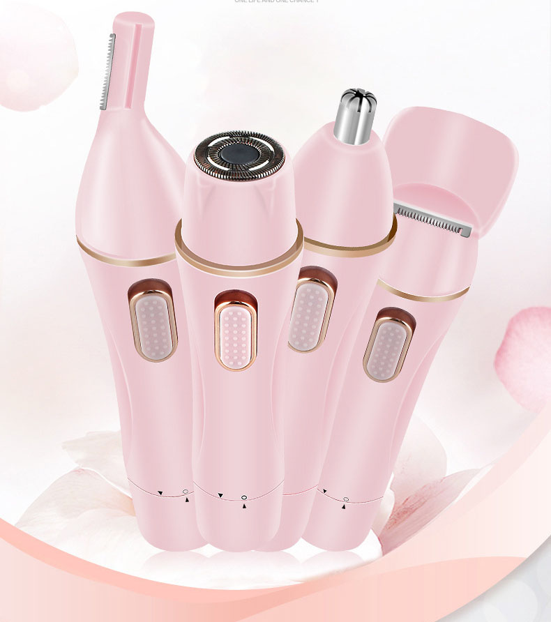 Multifunctional Portable 4 In 1 Electric Epilator