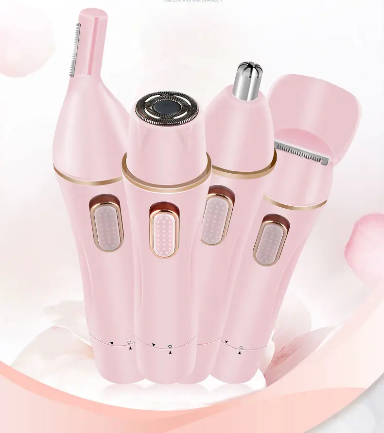 Multifunctional Portable 4 In 1 Electric Epilator