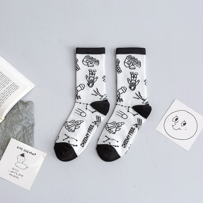 Title 1, Cartoon personality creative funny socks