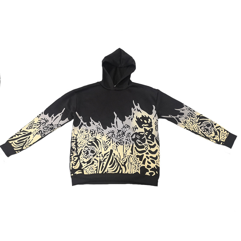 Winter New Printing Loose Coat Sweater