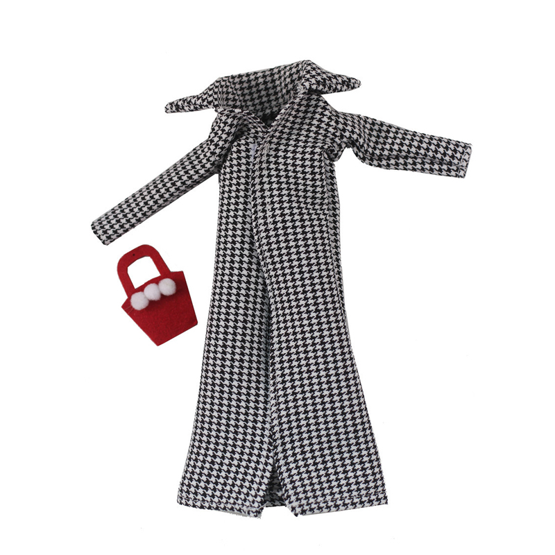 Houndstooth Coat Handbag