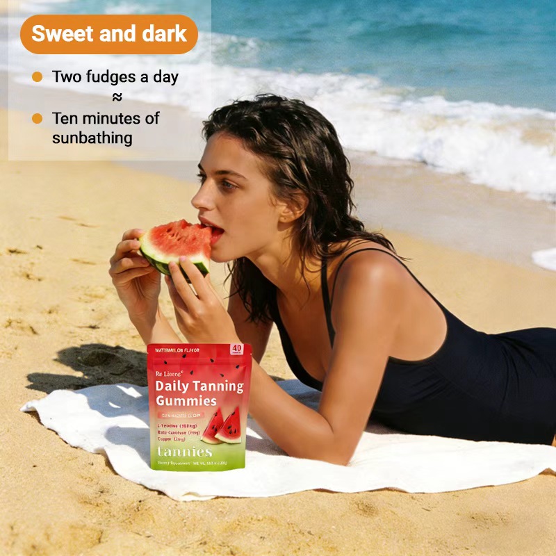 Daily Tanning Gummies-Watermelon Flavor — image 6