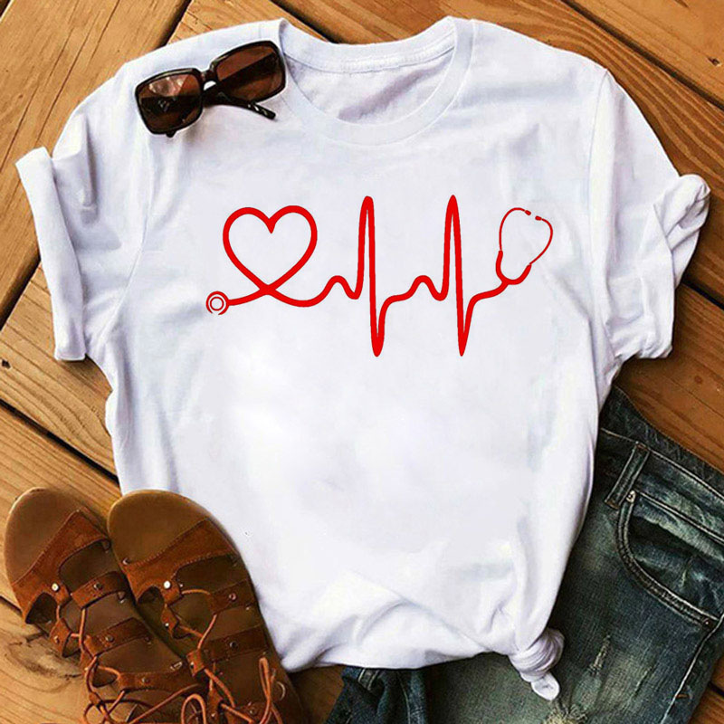 Title 2, Summer Simplicity Heartbeat Doctor Short Sleeve