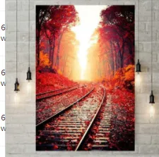 Diy Diamond Painting 5D Full Diamond Cross Stitch Bedroom Decoration Painting Photo Color - Shop at LoveMi
