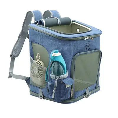 Space Capsule Cat Teddy Dog Pet Backpack Breathable Out Portable School Bag Cat And Dog Bag