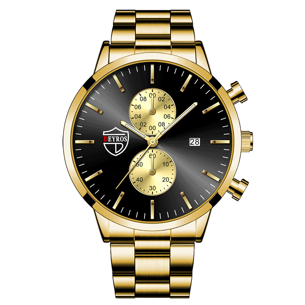 Men's Fashion Luminous Watch Stainless Steel