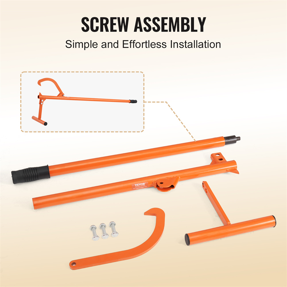 VEVOR Timberjack 46.5 In Heavy Duty Log Lifter Metal Handle For Max 15inch Dia Logs image 2