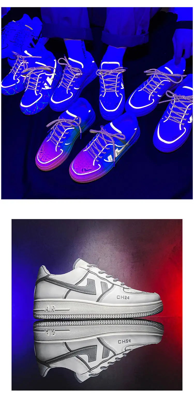 Men's New Luminous Casual Sports Sneakers Trend