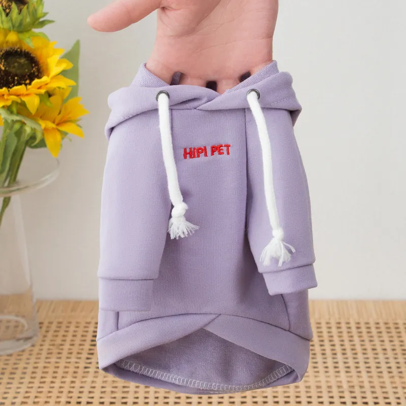 Cat Poodle Small Puppies Puppy Dog Clothes - Purple