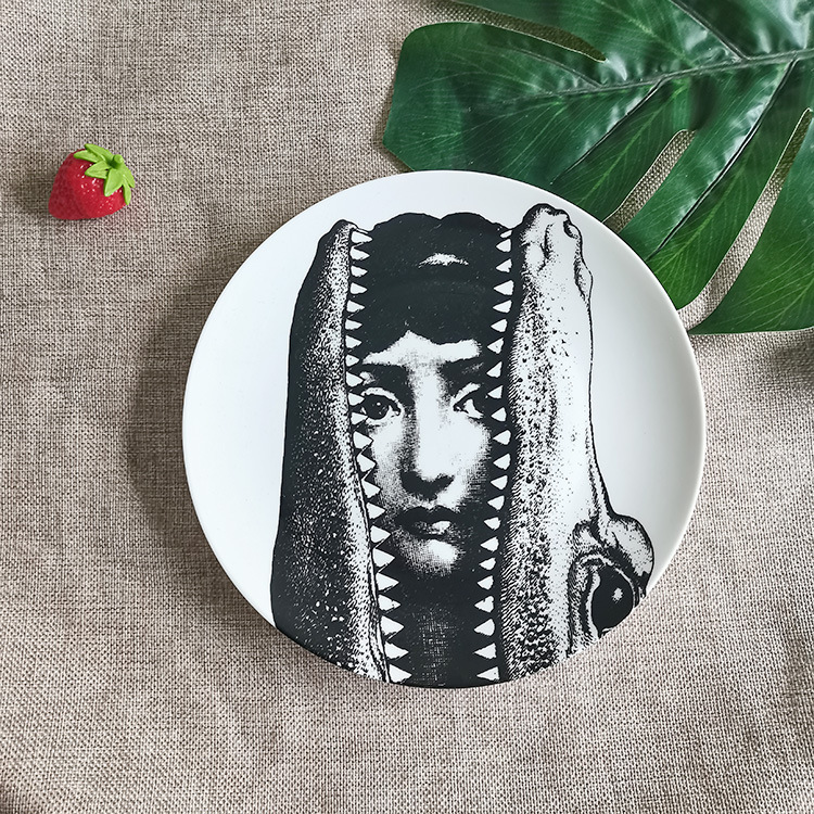 Title 20, Background Wall Ceramic Hanging Plate Wall Deco...