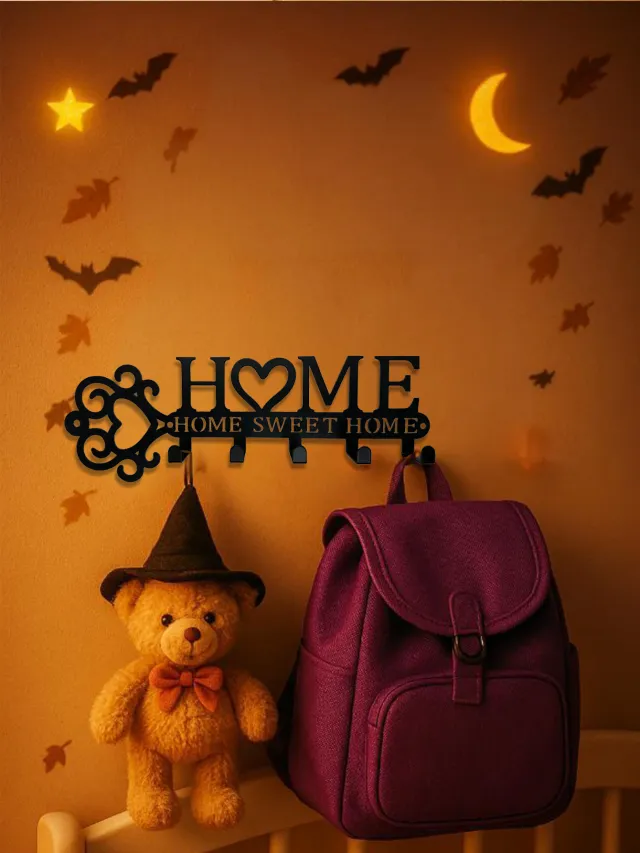Cozy Home Wall Hooks Set Warm Metal Coat Hangers With Cute Heart Design Perfect Look At The Picture - Shop at LoveMi