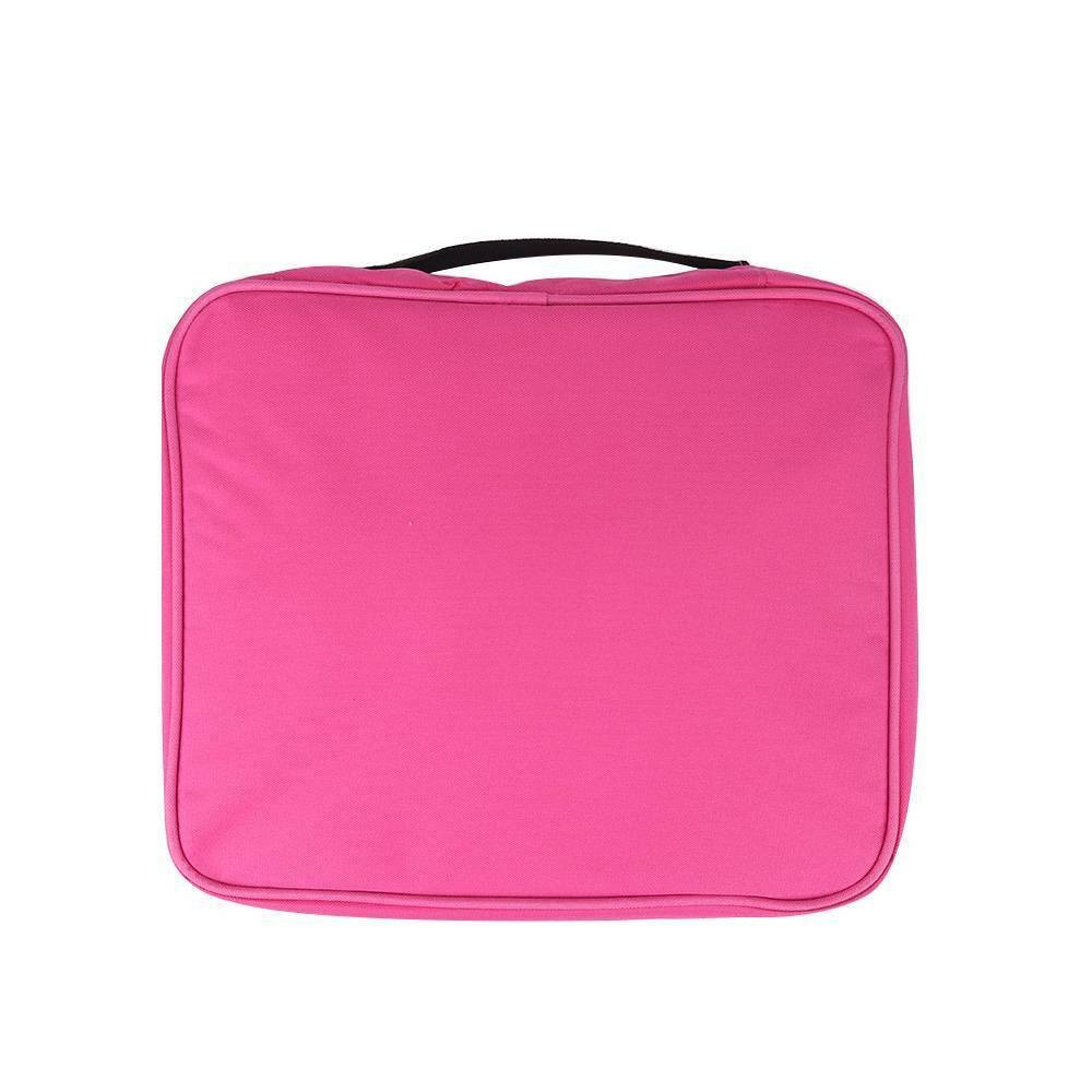 Travel Makeup Bag Cosmetic Toiletry Case Hanging Pouch Wash Organizer Storage Toiletry Cosmetic Storage Handle Washbag thumbnail 5
