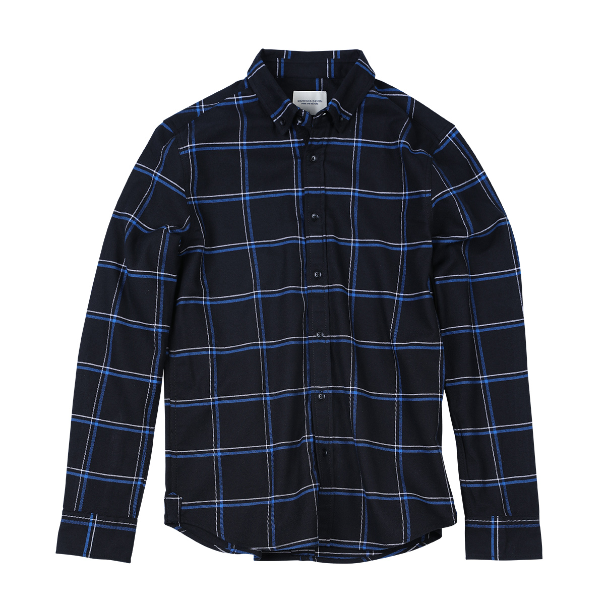 Title 1, Brushed casual plaid shirt