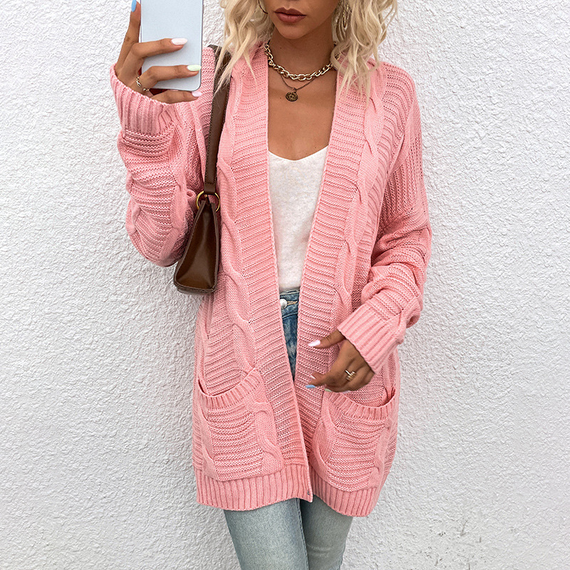 Title 5, Maglione cardigan Drizzle Twist Cardigan da don...