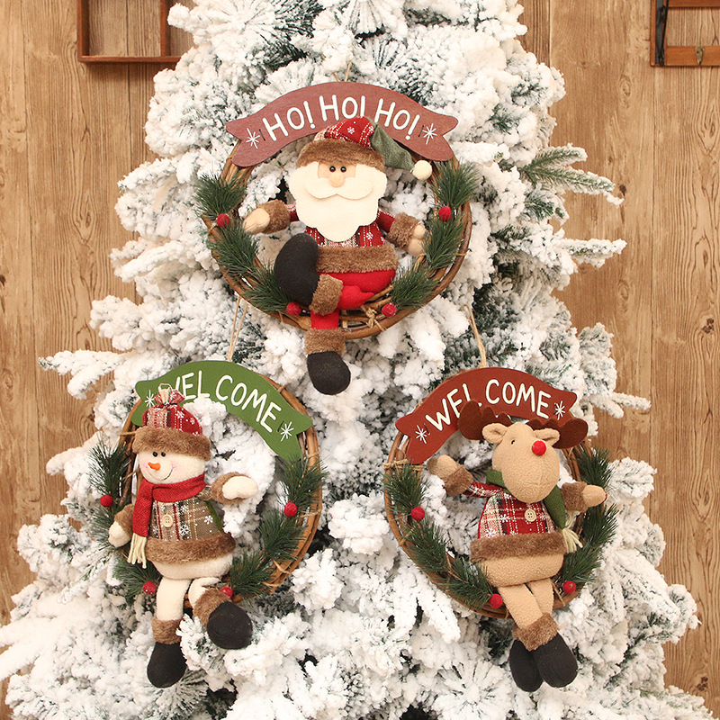 Christmas Decorative Jewelry Garland Door Hanging