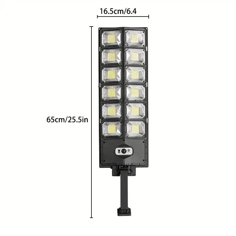 1x Ultra-Bright LED Solar Outdoor Streetlight Daylight Mode Garden Lighting