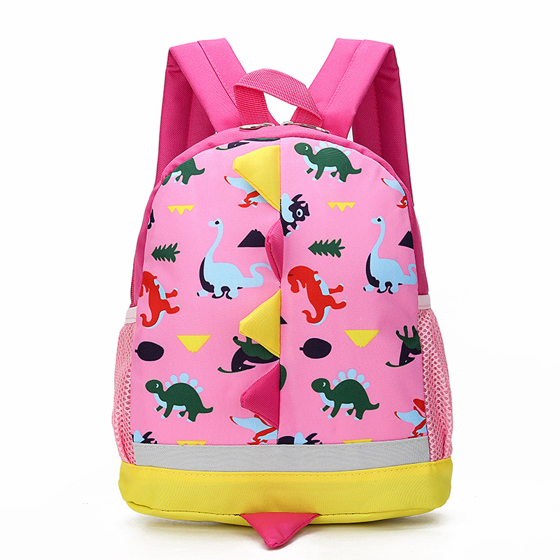 Cartoon Dinosaur Children's Bag Kindergarten Schoolbag Men's And Women's Backpack — foto 3