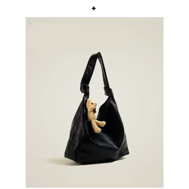 Women's All match Armpit Shoulder Tote Bag Black - Shop at LoveMi