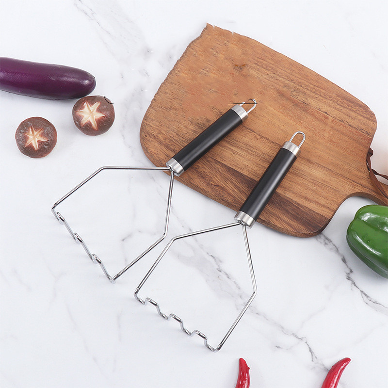 عصارة بطاطس من الفولاذ المقاوم للصدأ بمقبض غير قابل للانزلاق