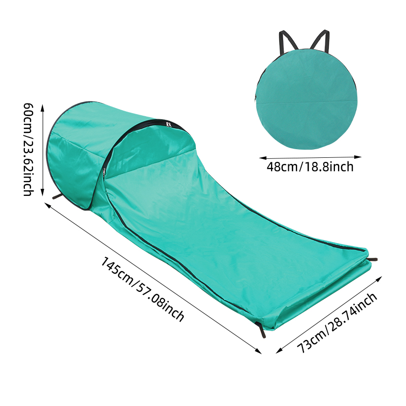 3D Sleeping Bag For One Or Two People Portable Lightweight, Mosquito-Proof  And Dirt-Resistant Tent Sleeping Bag Cover For Outdoor Camping — foto 9