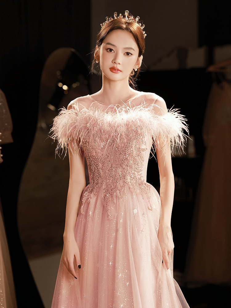 Evening Dress High End Luxury Small Celebrity Birthday