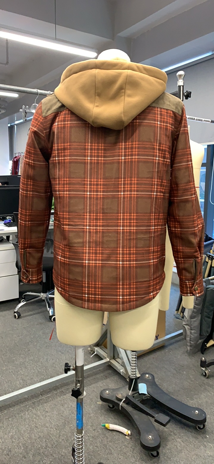 New European And American Men's Plaid Casual Jacket