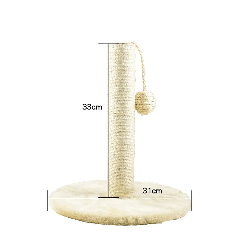 Cat Climbing Frame Litter Tree Integrated Grab - Cat Scratch Apricot